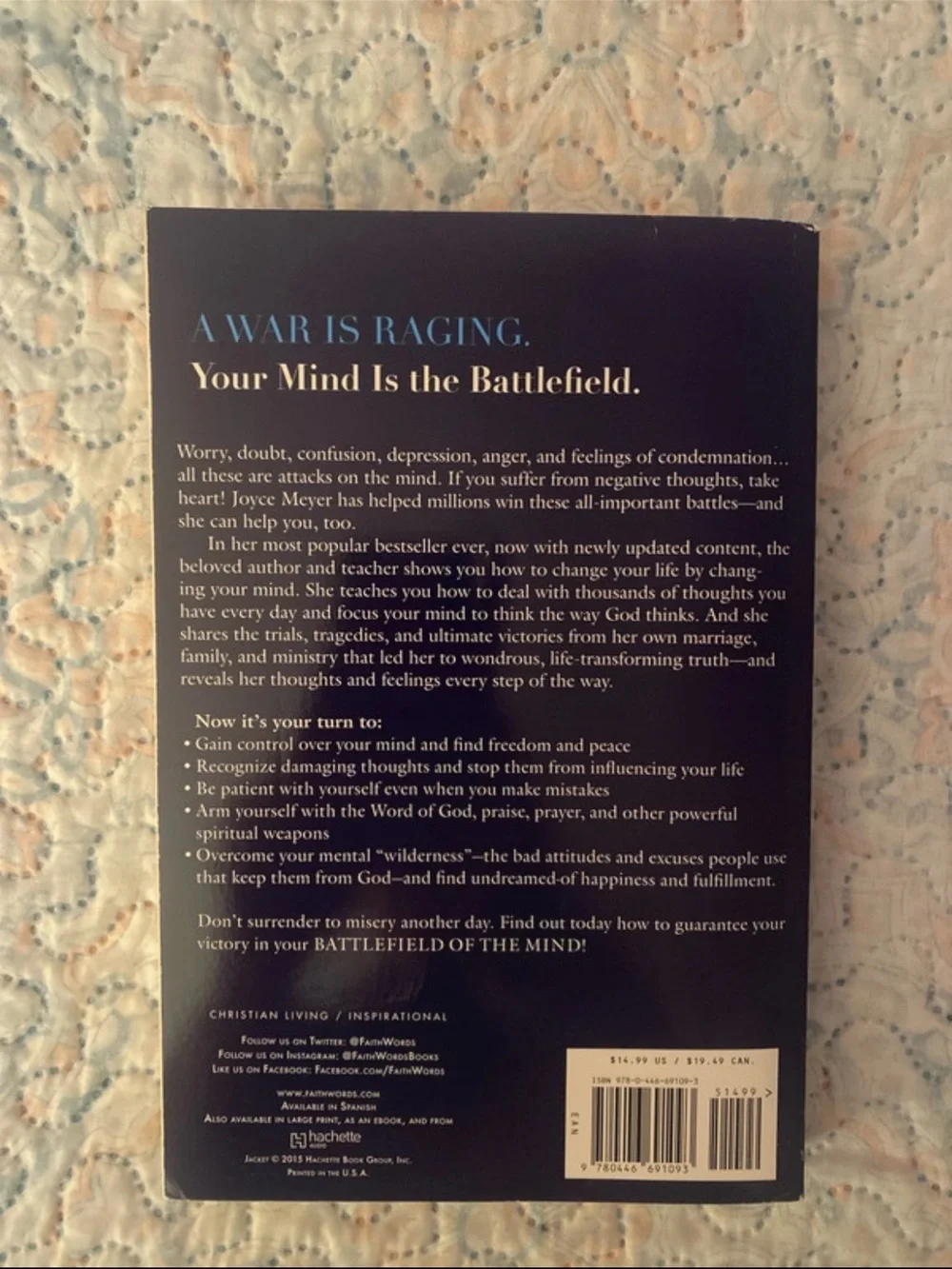 Joyce Meyer Battlefield of The Mind Winning The Battle In your Mind